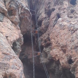 ES.ICA.030 Ferrata Jesús Beitia escalera