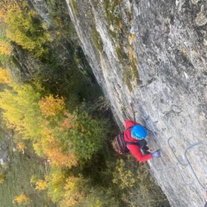 Ferrata Valdetorno priemra trepada 2