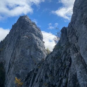 Ferrata Valdetorno primer puente 2
