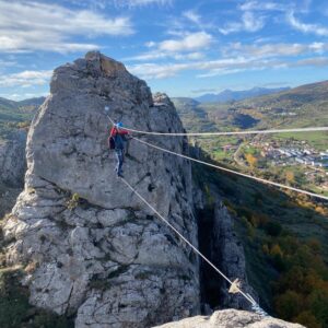 Ferrata Valdetorno puente pequeño 2