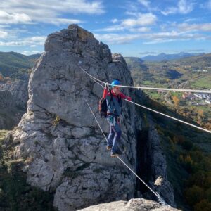 Ferrata Valdetorno puente pequeño 3