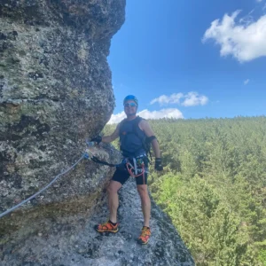 Via ferrata de Cuerda de la Granja en Duruelo de la Sierra