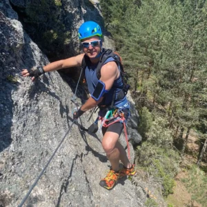 Via ferrata de Cuerda de la Granja en Duruelo de la Sierra