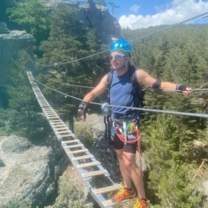 Via ferrata de Cuerda de la Granja en Duruelo de la Sierra
