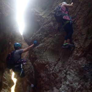 Vía ferrata Pasarela de Espeja en Espeja de San Marcelino (Burgos)