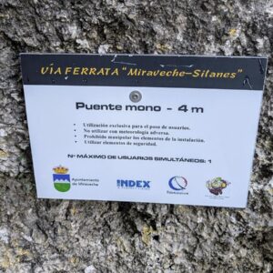 Via ferrata Miraveche - Silanes