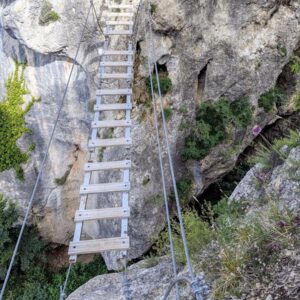 Via ferrata Miraveche - Silanes