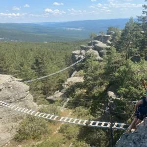 Via ferrata de Cuerda de la Granja en Duruelo de la Sierra