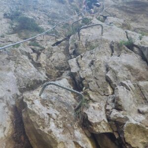 Vía ferrata de Valdeón en Cordiñanes