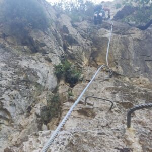 Vía ferrata de Valdeón en Cordiñanes