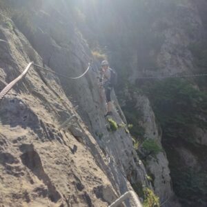 Vía ferrata de Valdeón en Cordiñanes