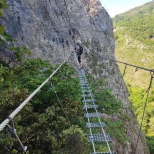 Vía ferrata de Valdeón en Cordiñanes