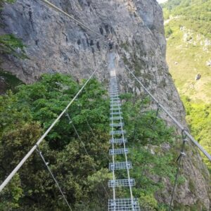 Vía ferrata de Valdeón en Cordiñanes