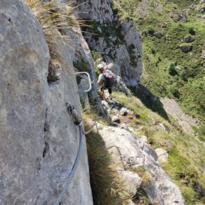 Vía ferrata de Valdeón en Cordiñanes
