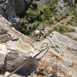 Vía ferrata de Valdeón en Cordiñanes