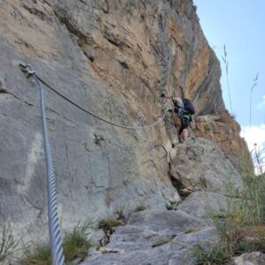 Vía ferrata de Valdeón en Cordiñanes