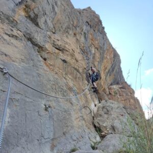 Vía ferrata de Valdeón en Cordiñanes