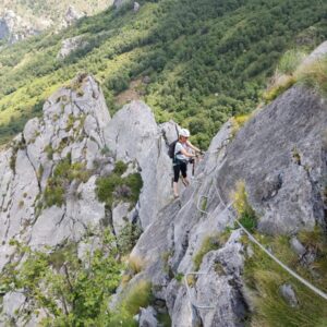 Vía ferrata de Valdeón en Cordiñanes