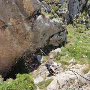 Vía ferrata de Valdeón en Cordiñanes