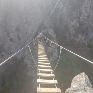 Vía ferrata de Valdeón en Cordiñanes