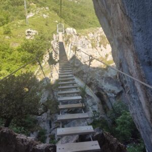 Vía ferrata de Valdeón en Cordiñanes