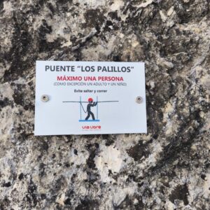 Vía ferrata pancorbo puente Los Palillos