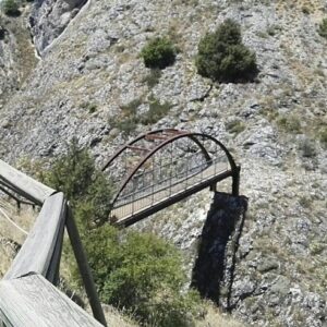 Vía ferrata Pasarela de Espeja en Espeja de San Marcelino (Burgos)
