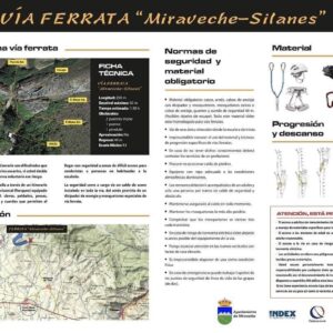 Via ferrata Miraveche - Silanes