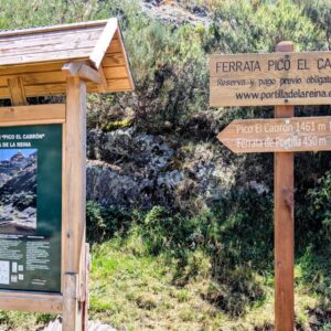 Vía ferrata Pico el Cabrón - Portilla de la Reina