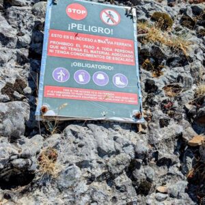 Vía ferrata Pico el Cabrón - Portilla de la Reina