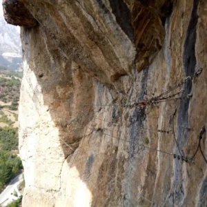ES.CAN.020 Ferrata los llanos puente de mono