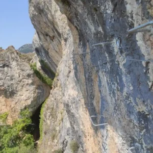 Ferrata Cuestacer Silanes itinerario 4