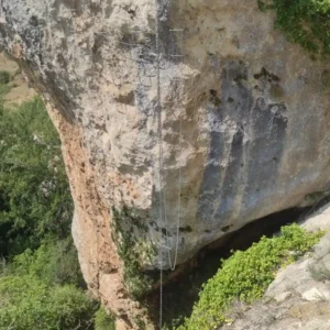 Ferrata Cuestacer Silanes pendulo