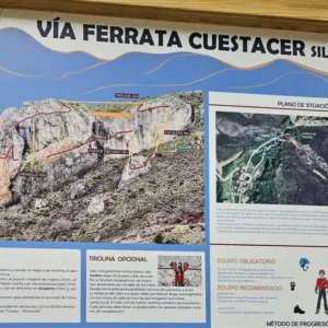 Ferrata Cuestacer Silanes pop-up