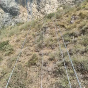 Ferrata Cuestacer Silanes puente 3